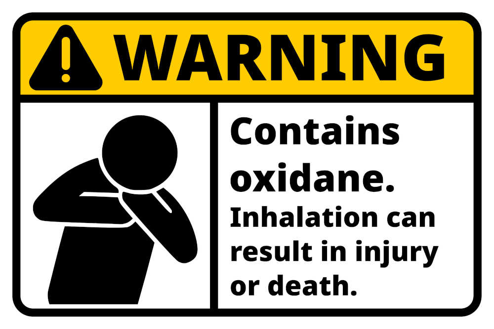 Oxidane Warning